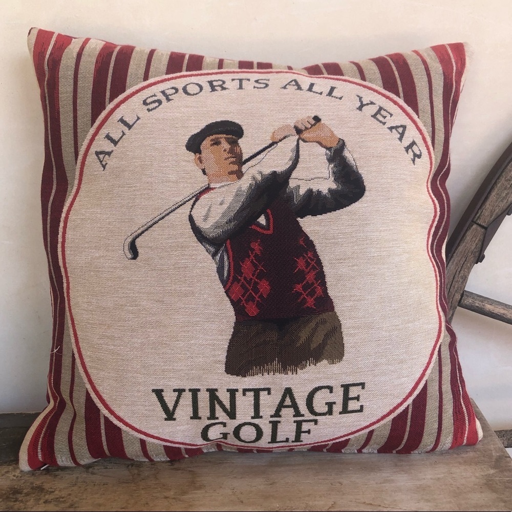 HINES of OXFORD ENGLAND Nice GOLF Down PILLOW NEW!